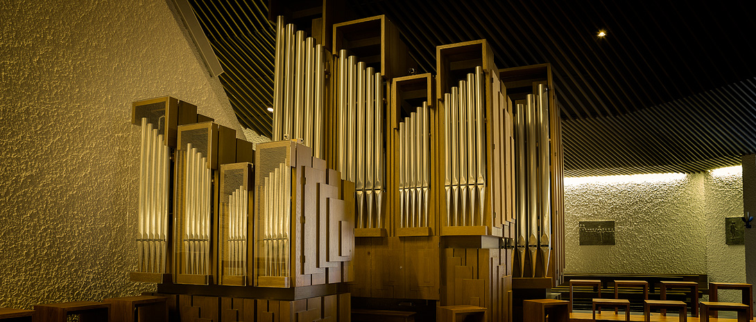 Bild der Kirchenorgel
