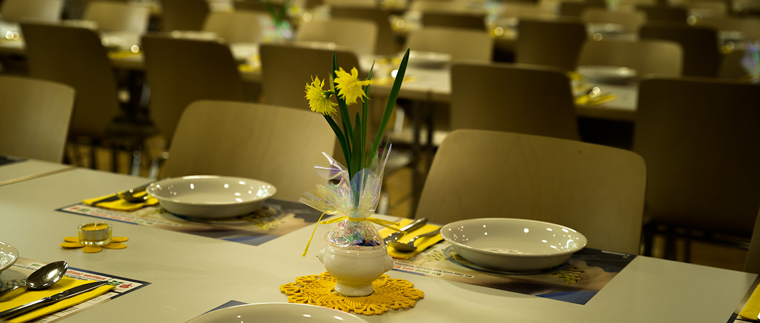 Bild es grossen Kreuzes in der KIrche